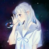 动漫头像唯美女生蓝色 蓝色头像女生唯美图片