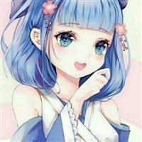 动漫头像唯美女生蓝色 蓝色头像女生唯美图片