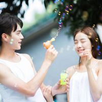 情侣头像一对小清新的，余生太短你好难忘！