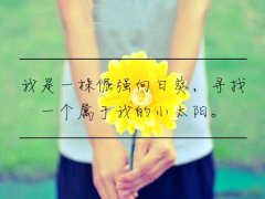 自己全力以赴就好的说说