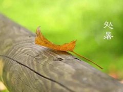 2021处暑节气温馨祝福语,今日处暑短信问候语