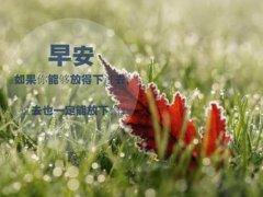 2020微商朋友圈早安说说，微商正能量的早安说说