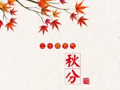 2021年秋分节气的祝福语