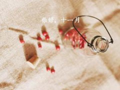 十一月你好的经典说说图片_你好十一月的心情说说