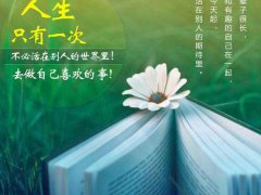关于感慨人生的经典句子_时间太快感慨人生的句子