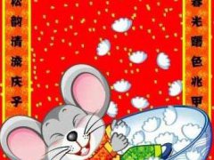鼠年春节祝福语_2020鼠年拜年祝福语_生肖鼠的新年祝福语