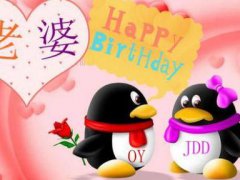 老婆生日祝福语俏皮话_送给老婆生日祝福语