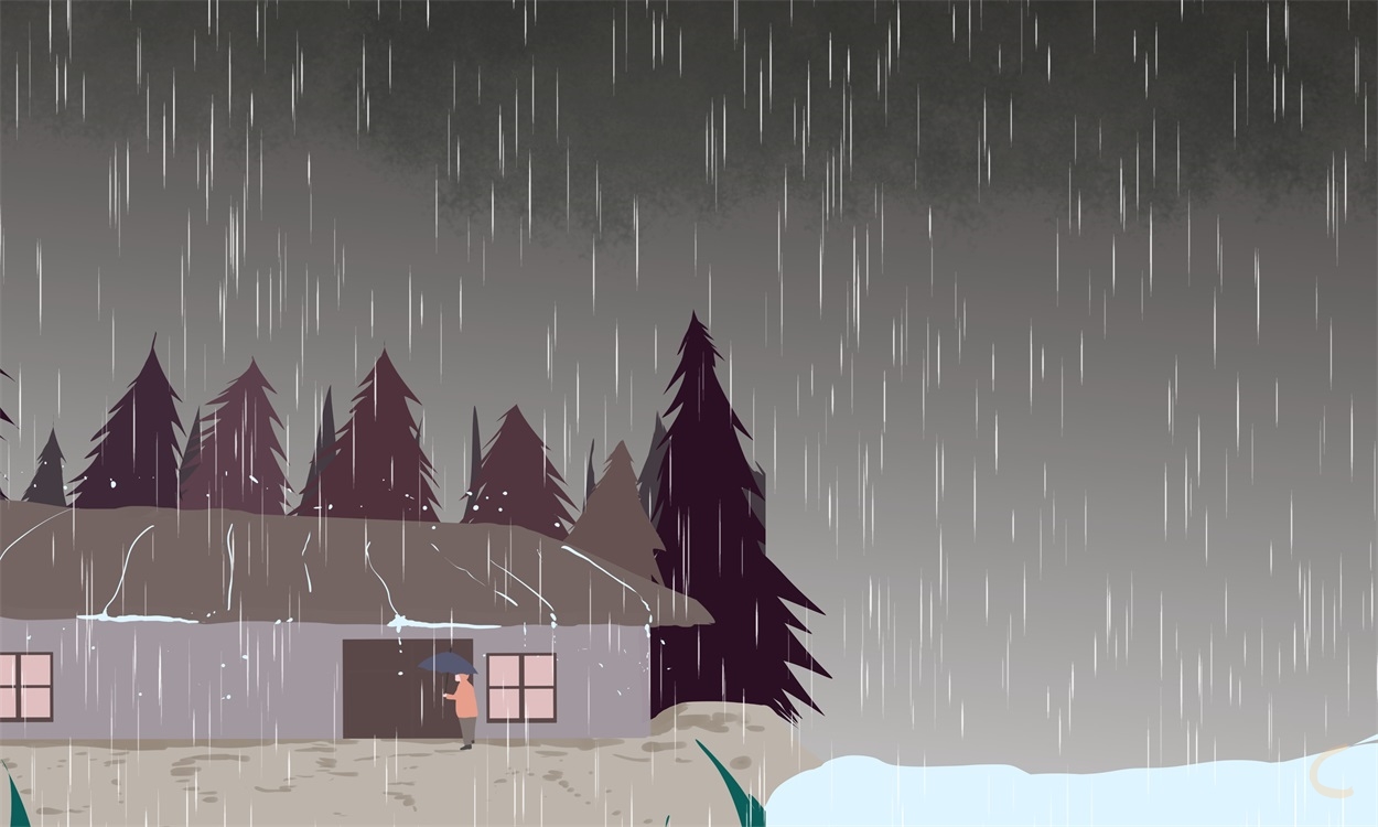 下大雨的心情说说 下大雨的心情说说