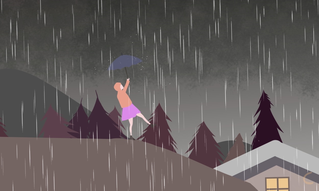 雨季经典说说
